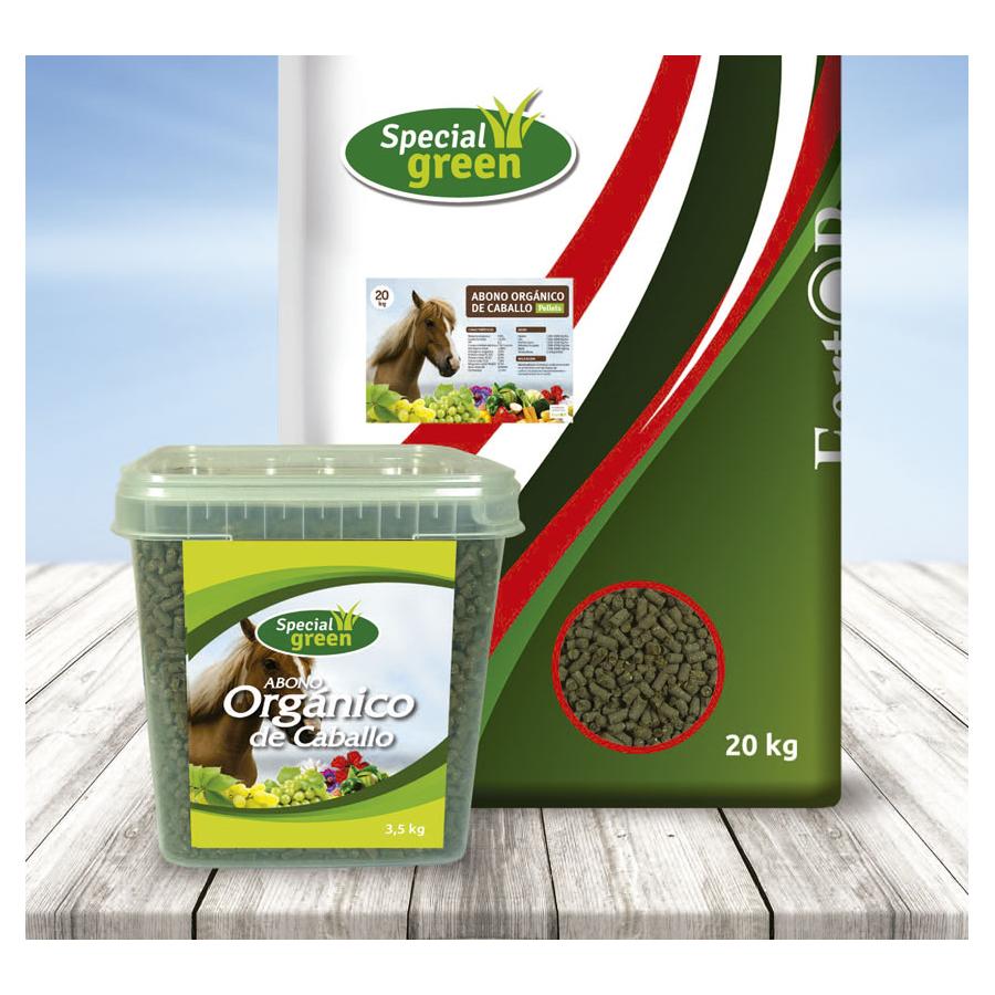 Special Green Abono Orgánico de Caballo en Pellets